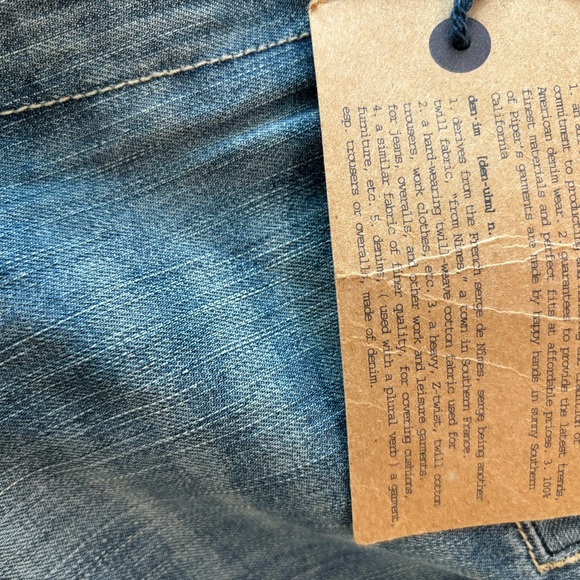 FUN, FUNKY, UNIQUE, SEXY & VINTAGY WIDE LEGGED JEANS IN SUPERB CONDITION. - Picture 9 of 9